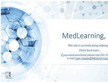 Tablet Screenshot of medlearning.com